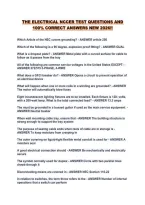 NCCER Electrical Test PDF&colon; Practice Questions and Answers