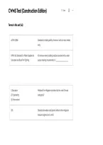 CWMS Construction Edition Test PDF&colon; Practice Questions and Answers
