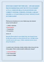 Nystce Multi-Subject Part Three &lpar;245&rpar; &mdash; Arts And Sciences &NewLine;Practice Examination &vert;&vert; Most Recent Exam 2026&vert;2027 &NewLine;Actual Complete Real Exam Questions And &NewLine;Correct Answers &lpar;Verified Answers&rpar; Already &NewLine;Graded A&plus; &vert; Guaranteed Success&excl;&excl; Newest Exam &vert; &NewLine;Just R