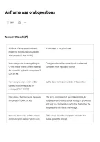 Airframe ASA Oral Exam Questions and Answers &vert; FAA Aviation Mechanic Certification Study Guide