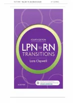 Test Bank For LPN To RN Transitions 4th Edition  By Claywell