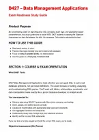 WGU D427 Data Management Applications Exam Review & Study Guide