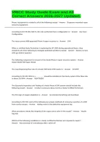 VRICC Study Guide Exam and All Correct Answers 2026-2027 Updated&period;