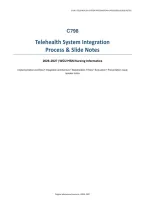 WGU C798 Telehealth System Integration Process&colon; Slide Notes&comma; Implementation Steps & Healthcare IT &lpar;PDF&rpar; &vert; 2026&ndash;2027 &vert; Western Governors University