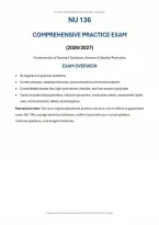 NU 136 Fundamentals of Nursing Comprehensive Practice Exam&colon; Questions&comma; Answers & Detailed Rationales &lpar;PDF&rpar; &vert; 2026&ndash;2027 &vert; Galen College of Nursing