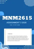 MNM2615 Assignment 3 Portfolio 2026 