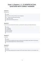 Exam 1&colon; Chapters 1&comma; 2&comma; 12 Updated Actual&NewLine;Questions With Correct Answers