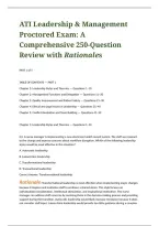 Comprehensive Nursing Leadership and Management Examination Preparation Guide Featuring Practice Questions&comma; Delegation Principles&comma; Staff Supervision&comma; Conflict Resolution&comma; Ethical Decision-Making&comma; Patient Safety Standards&comma; and Healthcare Management Strateg