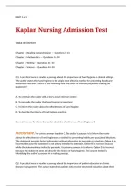 Comprehensive Nursing School Admission Test Preparation Guide Featuring Practice Questions&comma; Reading Comprehension&comma; Mathematics Fundamentals&comma; Science Concepts&comma; Writing Skills&comma; Critical Thinking Strategies&comma; and Essential Academic Review for Nursing Program 