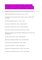 MPDS Exam &lpar;PROTOCOL and chief complaint symptoms&rpar; Questions and Correct Answers 2026-2027 Updated&period;
