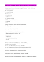 MPDS Exam with All Correct Answers&period;