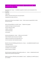 MPDS Exam&num; revision Questions and Answers 2026&period;