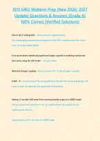  ISYE 6402 Midterm Prep&lpar;New 2026 2027 Update&rpar; Questions & Answers &lbrace;Grade A&rcub; 100&percnt; Correct &lpar;Verified Solutions&NewLine;&NewLine;