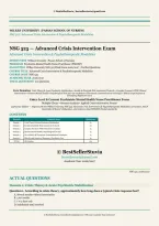 Wilkes NSG 525 Advanced Crisis Intervention Final Exam 2026&sol;2027 &vert; 100 Verified Questions & Answers &vert; PMHNP Passan School of Nursing Prep &vert; Instant Download