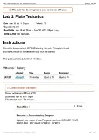Lab 3&period; Plate Tectonics&colon; GLG 103&colon; Thompson 2026&sol;2027 &vert; with complete solution&vert; 100&percnt; Correct&vert; Arizona State University