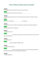 AE 423 - MODULE 1 Questions with Correct Solutions