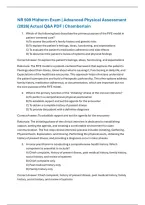 Chamberlain NR 509 Midterm Exam &vert; Advanced Physical Assessment &lpar;2026&rpar; Actual Q&A PDF