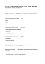 Nur 328 Exam 3 2026&sol;2027 &vert; Nursing Study Guide&comma; Practice Questions And Exam Review