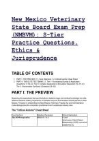 New Mexico Veterinary State Board Exam Prep &lpar;NMBVM&rpar;&colon; S-Tier Practice Questions&comma; Ethics & Jurisprudence &lpar;2026&sol;2027&rpar;