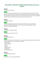 AND LEARN&colon; CORONARY ARTERY DISEASE Questions with Correct&NewLine;Solutions