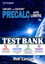 Test Bank &mdash; Precalculus with Limits&comma; 5th Edition &lpar;Larson&comma; Battaglia&comma; 2021&rpar; &vert; All Chapters 1-13 Covered&NewLine;