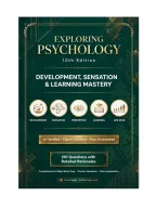 Exploring Psychology 10th COMPLETE Bundle &vert;  Q&A &vert; 5 Exams &vert; A&plus; Verified &vert; 2026&sol;2027 Pass Guaranteed