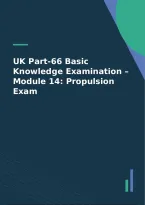 UK Part-66 Basic Knowledge Examination &ndash; Module 14&colon; Propulsion Exam