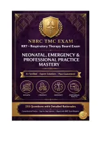 NBRC TMC Exam - Neonatal&comma; Emergency &&NewLine;Professional Practice Mastery Examination&NewLine;A&plus; VERIFIED