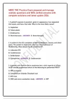 NBRC TMC Exam Prep 2026&sol;2027 &vert; Respiratory Therapy Practice Questions & Answer Explanations