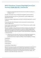 Chamberlain NR 571 Final Exam &vert; Complex Diagnosis & Management in Acute Care Practicum &lpar;2026&rpar; Actual Q&A PDF