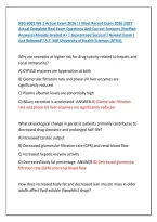 NSG 6005 Wk 1 Actual Exam 2026 &vert;&vert; Most Recent Exam 2026&vert;2027 &NewLine;Actual Complete Real Exam Questions And Correct Answers &lpar;Verified &NewLine;Answers&rpar; Already Graded A&plus; &vert; Guaranteed Success&excl;&excl; Newest Exam &vert; &NewLine;Just Released&excl;&excl; A&period;T&period; Still University of Health Sciences &lpar;