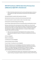 Chamberlain NR 576 Final Exam &vert; Differential Diagnosis in Adult-Gerontology Primary Care &lpar;2026&rpar; Actual Q&A PDF