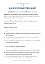 NU 136 Fundamentals of Nursing Comprehensive Study Guide&colon; Practice Questions&comma; Answers & Detailed Rationales &lpar;PDF&rpar; &vert; 2026&ndash;2027 &vert; Galen College of Nursing