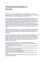 Professional Nursing&period; Introduction to the Nursing Profession&period; Questions and Answers