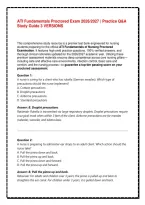 ATI Fundamentals Proctored Exam &lpar;PDF&rpar; 2026&sol;2027 &vert; Practice Q&A Study Guide