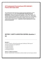 ATI Fundamentals Proctored Exam &lpar;PDF&rpar; 2026&sol;2027 &vert; Practice Q&A Study Guide