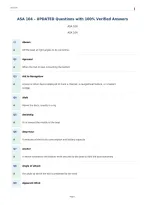 ASA 104 &ndash; UPDATED Questions with 100&percnt; Verified Answers&NewLine;