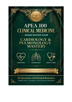 APEA 100 Clinical Medicine - Cardiology & Pulmonology Mastery &vert; 210 Q&A &vert; A&plus; Verified &vert; 2026&sol;2027 Pass Guaranteed