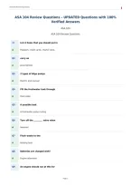 ASA 104 Review Questions &ndash; UPDATED Questions with 100&percnt;&NewLine;Verified Answers