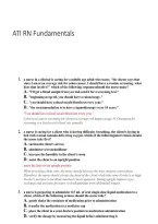 ATI RN Fundamentals Exam&colon; Practice Questions and Answers Study Guide 2026