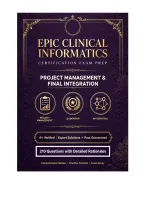 Epic Clinical Informatics - Project Management&comma; Leadership & Final Integration &vert; 210 Q&A &vert; A&plus; Verified &vert; 2026&sol;2027 Pass Guaranteed