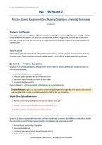 NU 136 Exam 2 &lpar;PDF&rpar; &vert; 2026-2027 &vert; Galen College of Nursing &vert; Practice Questions&comma; Answers & Rationales