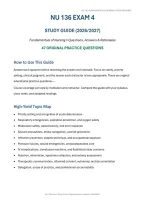 NU 136 Exam 4 &lpar;PDF&rpar; &vert; 2026-2027 &vert; Galen College of Nursing &vert; Fundamentals Questions&comma; Answers & Rationales
