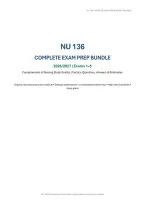NU 136 Exams 1-5 &lpar;PDF&rpar; &vert; 2026-2027 &vert; Galen College of Nursing &vert; Complete Study Guides&comma; Questions & Answers