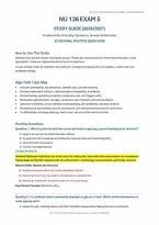 NU 136 Exam 5 &lpar;PDF&rpar; &vert; 2026-2027 &vert; Galen College of Nursing &vert; Fundamentals Questions&comma; Answers & Rationales