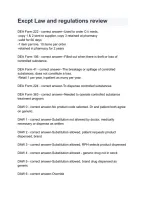 EXCPT Law & Regulations Review 2026&sol;2027 &vert; Study Guide&comma; Practice Questions & Exam Prep