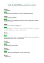 C840 - ALL CHAPTERS Questions with Correct Solutions