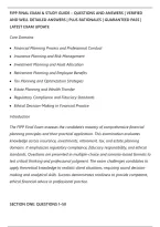Fipp Final Exam & Study Guide &ndash; Questions And Answers &vert; Verified&NewLine;And Well Detailed Answers &vert; Plus Rationales &vert; Guaranteed Pass &vert;&NewLine;Latest Exam Update&NewLine;