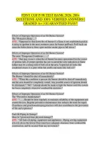 FDNY COF P-98 Complete Study Guide 2026&colon; Fuel-Oil Piping&comma; Storage & Burner Systems &mdash; 180&plus; Verified Q&A &vert; Graded A&plus; &vert; Guaranteed Pass