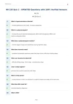 NR 226 Quiz 2 &ndash; UPDATED Questions with 100&percnt; Verified Answers&NewLine;